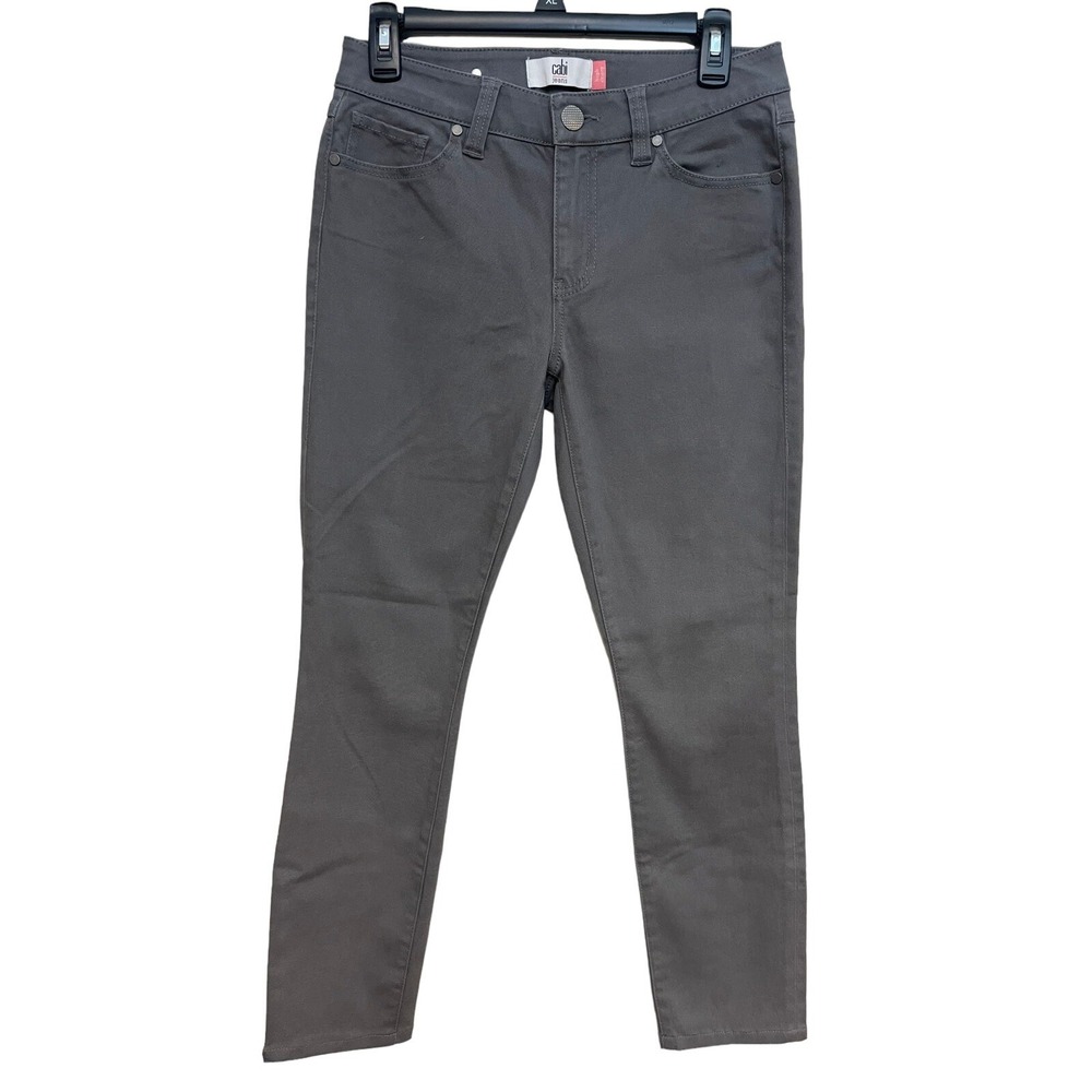 CAbi Jeans Smoked Pearl Gray High Rise‎ Skinny Item #3565 Women's Size 4